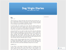 Tablet Screenshot of cowprintdoggie.wordpress.com