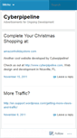 Mobile Screenshot of cyberpipeline.wordpress.com