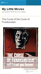 Mobile Screenshot of mylittlemovies.wordpress.com