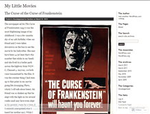 Tablet Screenshot of mylittlemovies.wordpress.com