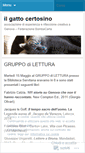 Mobile Screenshot of ilgattocertosino.wordpress.com