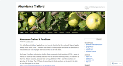 Desktop Screenshot of abundancetrafford.wordpress.com