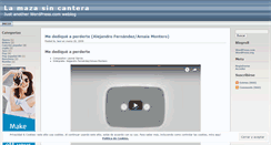 Desktop Screenshot of lamaza.wordpress.com