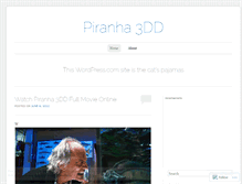 Tablet Screenshot of piranha3ddonline.wordpress.com