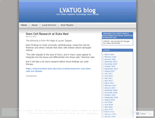 Tablet Screenshot of lvatug.wordpress.com