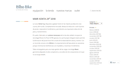 Desktop Screenshot of bilbobike.wordpress.com