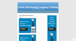 Desktop Screenshot of cerelldistributingcompany.wordpress.com