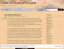 Tablet Screenshot of lydiaslunchboxofthoughts.wordpress.com