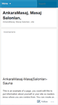 Mobile Screenshot of ankaramasajorg.wordpress.com