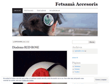 Tablet Screenshot of fetsamaaccesoris.wordpress.com