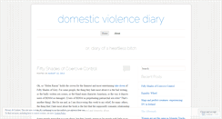 Desktop Screenshot of diaryofaheartlessbitch.wordpress.com