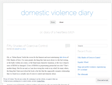 Tablet Screenshot of diaryofaheartlessbitch.wordpress.com
