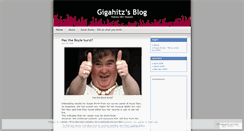 Desktop Screenshot of gigahitz.wordpress.com