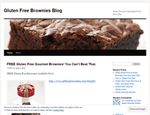 Tablet Screenshot of glutenfreebrownies.wordpress.com