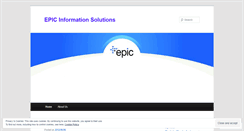 Desktop Screenshot of epicinformationblog.wordpress.com