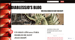 Desktop Screenshot of diablessjd.wordpress.com