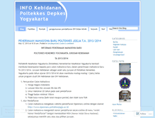 Tablet Screenshot of kebidananpoltekkesyk.wordpress.com