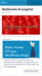 Mobile Screenshot of multimediaevangelist.wordpress.com