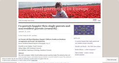Desktop Screenshot of equalparenting.wordpress.com