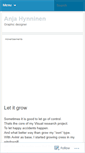 Mobile Screenshot of anjahynninen.wordpress.com