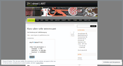 Desktop Screenshot of fassadenkunst.wordpress.com
