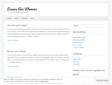 Tablet Screenshot of losersarewinners.wordpress.com