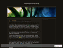 Tablet Screenshot of drowninggracefully.wordpress.com