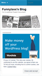 Mobile Screenshot of funnylass.wordpress.com