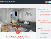 Tablet Screenshot of bialapodlaska.wordpress.com
