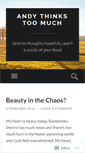 Mobile Screenshot of andythinks.wordpress.com