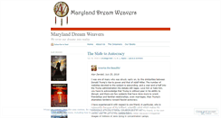 Desktop Screenshot of marylanddreamweavers.wordpress.com