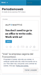 Mobile Screenshot of periodismoweb.wordpress.com