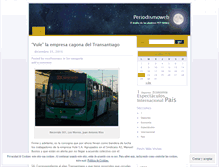 Tablet Screenshot of periodismoweb.wordpress.com