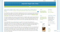 Desktop Screenshot of adjustableheightcoffeetables.wordpress.com