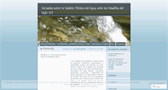 Desktop Screenshot of jornadasgestionpublicadelagua21.wordpress.com