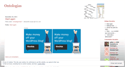 Desktop Screenshot of ontologias.wordpress.com