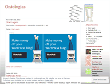 Tablet Screenshot of ontologias.wordpress.com
