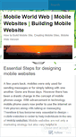 Mobile Screenshot of mobileworldweb.wordpress.com