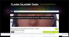 Desktop Screenshot of investigacionbibliotecaria.wordpress.com