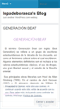 Mobile Screenshot of ispadeborasca.wordpress.com