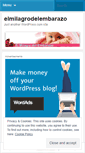 Mobile Screenshot of elmilagrodelembarazo.wordpress.com