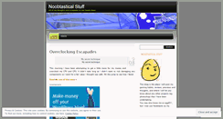 Desktop Screenshot of noobtastical.wordpress.com