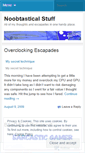 Mobile Screenshot of noobtastical.wordpress.com