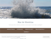 Tablet Screenshot of mardehistorias.wordpress.com