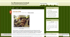 Desktop Screenshot of ladesmesura.wordpress.com