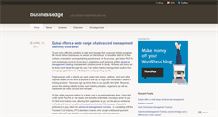 Desktop Screenshot of businessedge13.wordpress.com