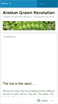 Mobile Screenshot of alaskangrownrevolution.wordpress.com