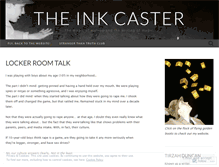 Tablet Screenshot of inkcaster.wordpress.com