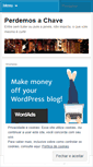 Mobile Screenshot of perdemosachave.wordpress.com