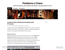 Tablet Screenshot of perdemosachave.wordpress.com